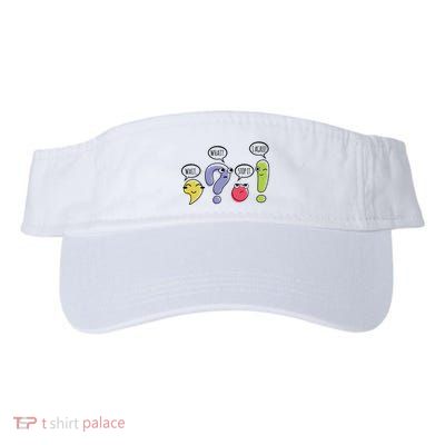 Punctuation English Teacher Gift Wait What Stop It Visor