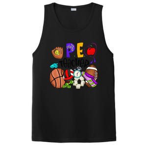 Physical Education Teacher Pe Teacher Back To School PosiCharge Competitor Tank