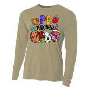 Physical Education Teacher Pe Teacher Back To School Cooling Performance Long Sleeve Crew