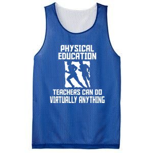 Physical Education Teachers Can Do Virtually Anything Cute Gift Mesh Reversible Basketball Jersey Tank