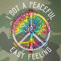 Peaceful EasyFeeling Tie Dye Hippie 1960s Vibes Legacy Tie Dye Trucker Hat
