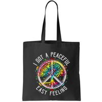 Peaceful EasyFeeling Tie Dye Hippie 1960s Vibes Bag