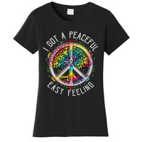 Peaceful EasyFeeling Tie Dye Hippie 1960s Vibes Women's T-Shirt