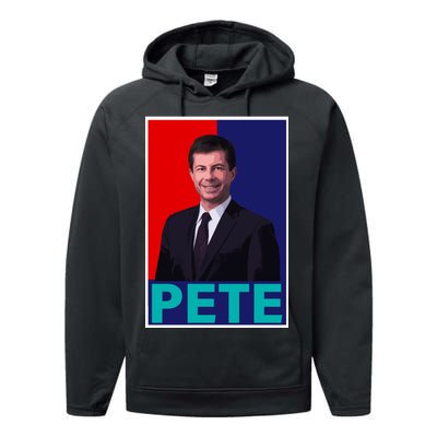 Pete Buttigieg Performance Fleece Hoodie