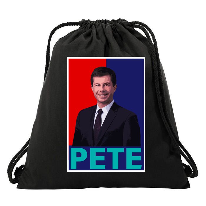 Pete Buttigieg Drawstring Bag