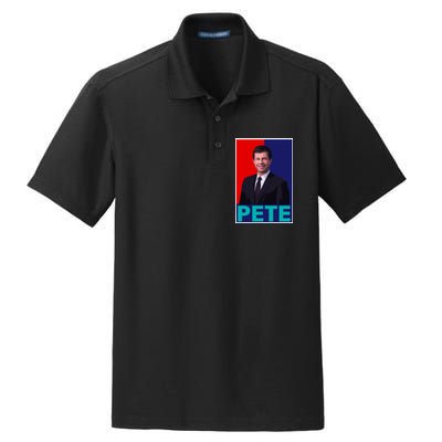 Pete Buttigieg Dry Zone Grid Polo