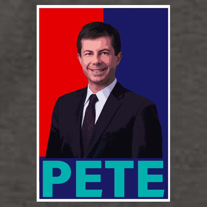 Pete Buttigieg Vector Backpack