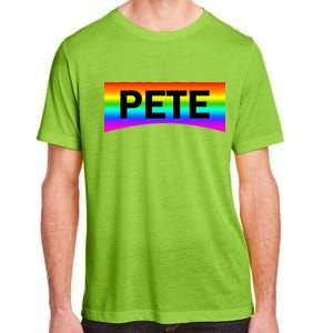 Pete Buttigieg LGBT Rainbow Adult ChromaSoft Performance T-Shirt