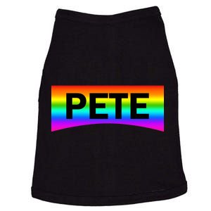 Pete Buttigieg LGBT Rainbow Doggie Tank