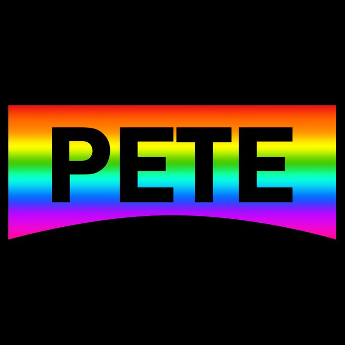 Pete Buttigieg LGBT Rainbow Apron