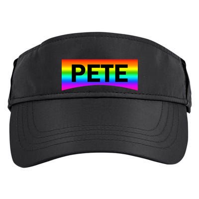 Pete Buttigieg LGBT Rainbow Adult Drive Performance Visor