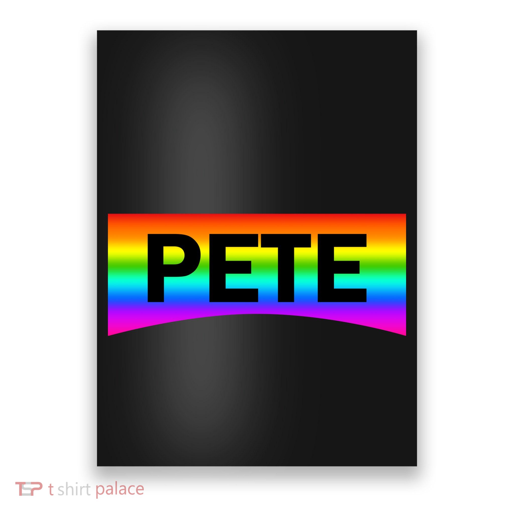 Pete Buttigieg LGBT Rainbow Poster