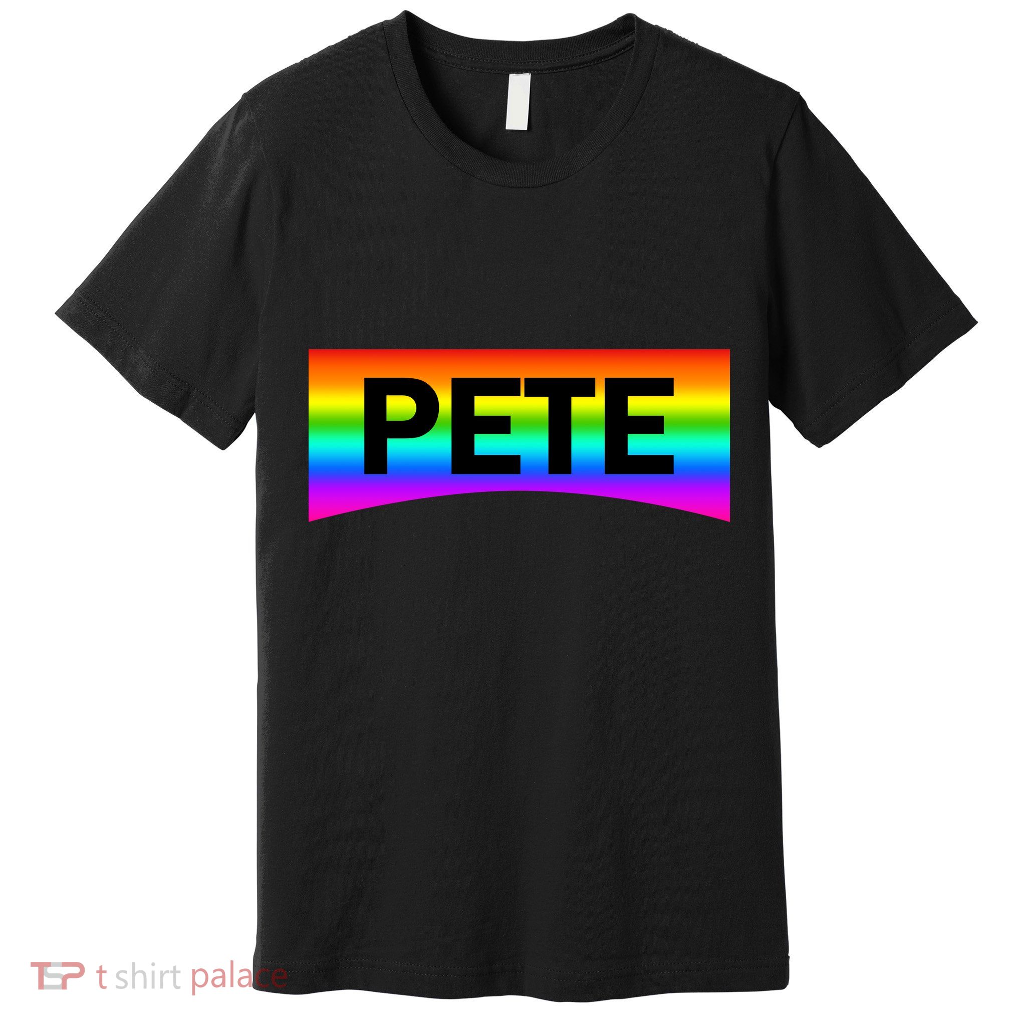 Pete Buttigieg LGBT Rainbow Premium T-Shirt
