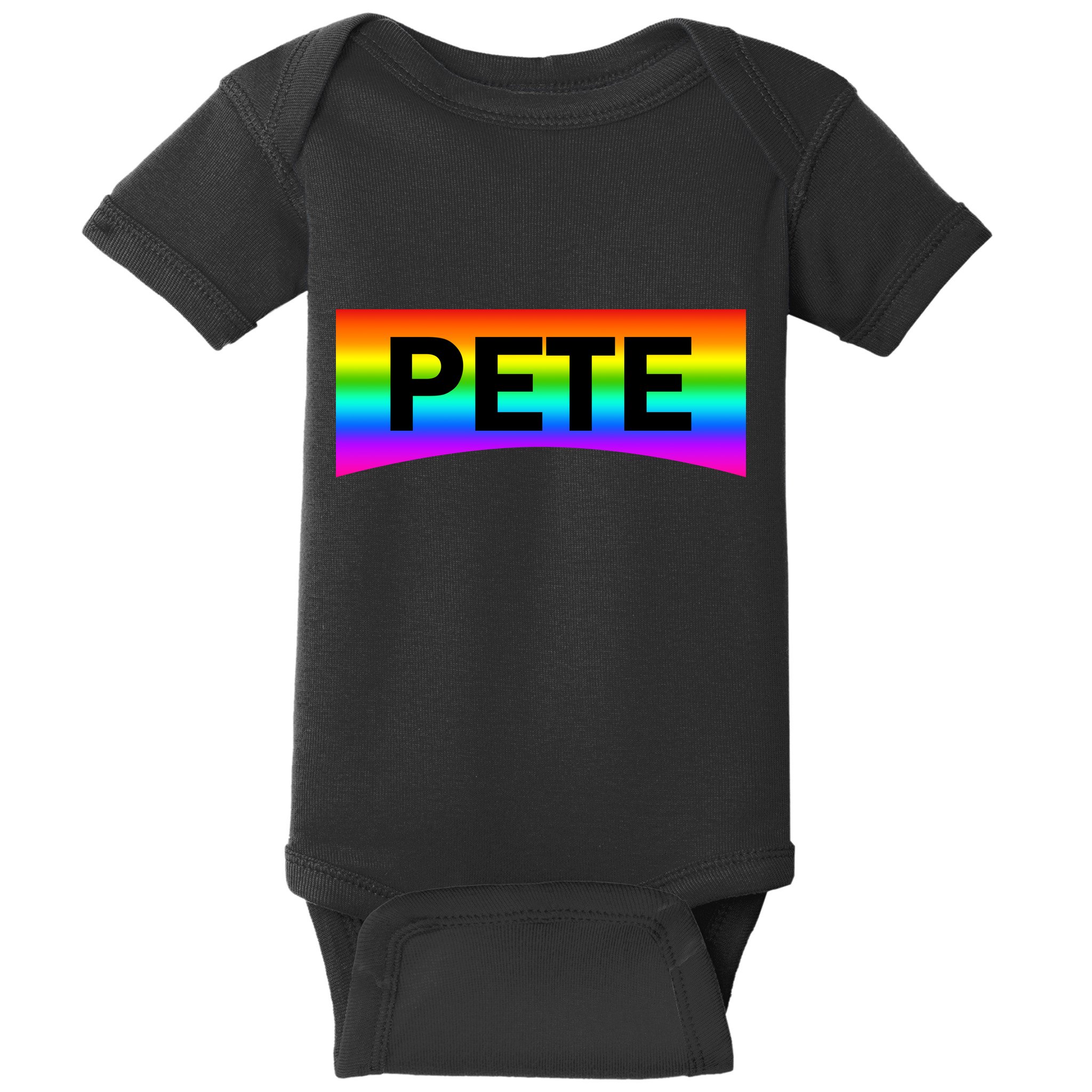 Pete Buttigieg LGBT Rainbow Baby Bodysuit