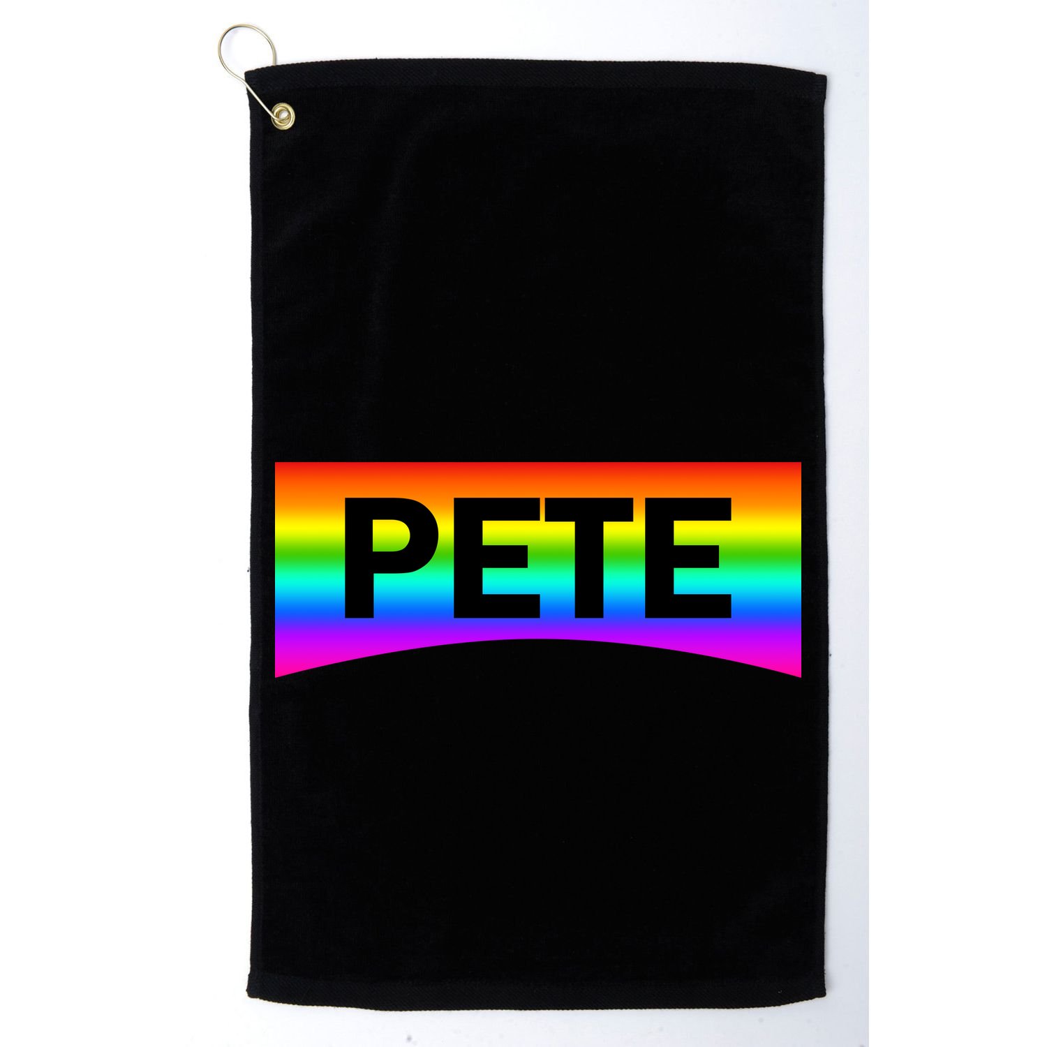 Pete Buttigieg LGBT Rainbow Golf Towel