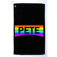 Pete Buttigieg LGBT Rainbow Golf Towel