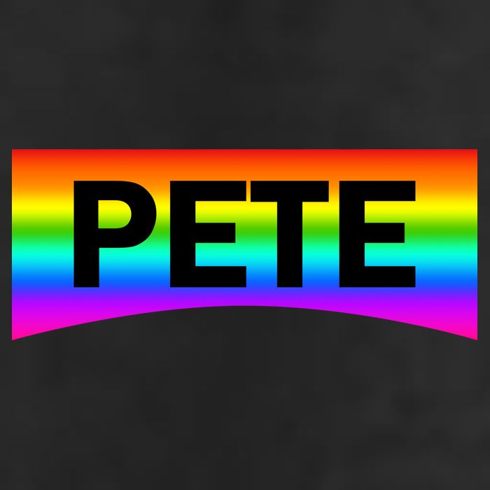 Pete Buttigieg LGBT Rainbow Golf Towel