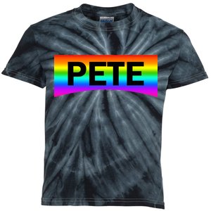 Pete Buttigieg LGBT Rainbow Kids Tie-Dye T-Shirt