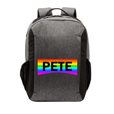 Pete Buttigieg LGBT Rainbow Vector Backpack
