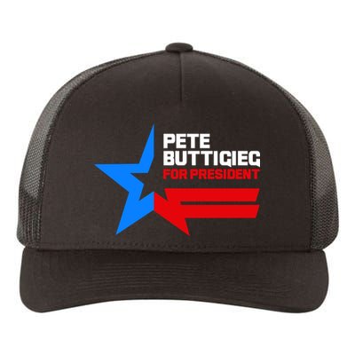 Pete Buttigieg Presidential Star Yupoong Adult 5-Panel Trucker Hat