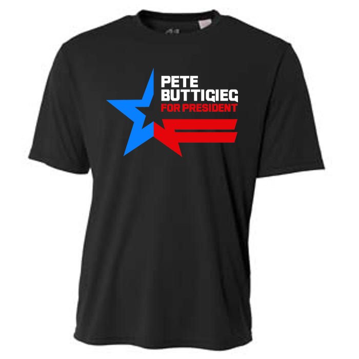 Pete Buttigieg Presidential Star Cooling Performance Crew T-Shirt