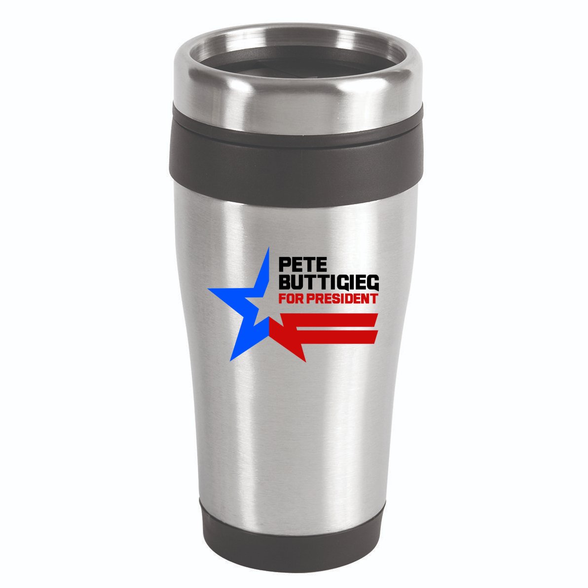 Pete Buttigieg Presidential Star 16oz Travel Tumbler