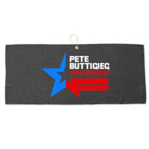 Pete Buttigieg Presidential Star Large Microfiber Waffle Golf Towel