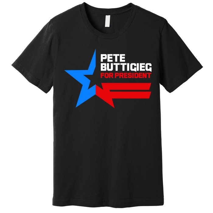 Pete Buttigieg Presidential Star Premium T-Shirt