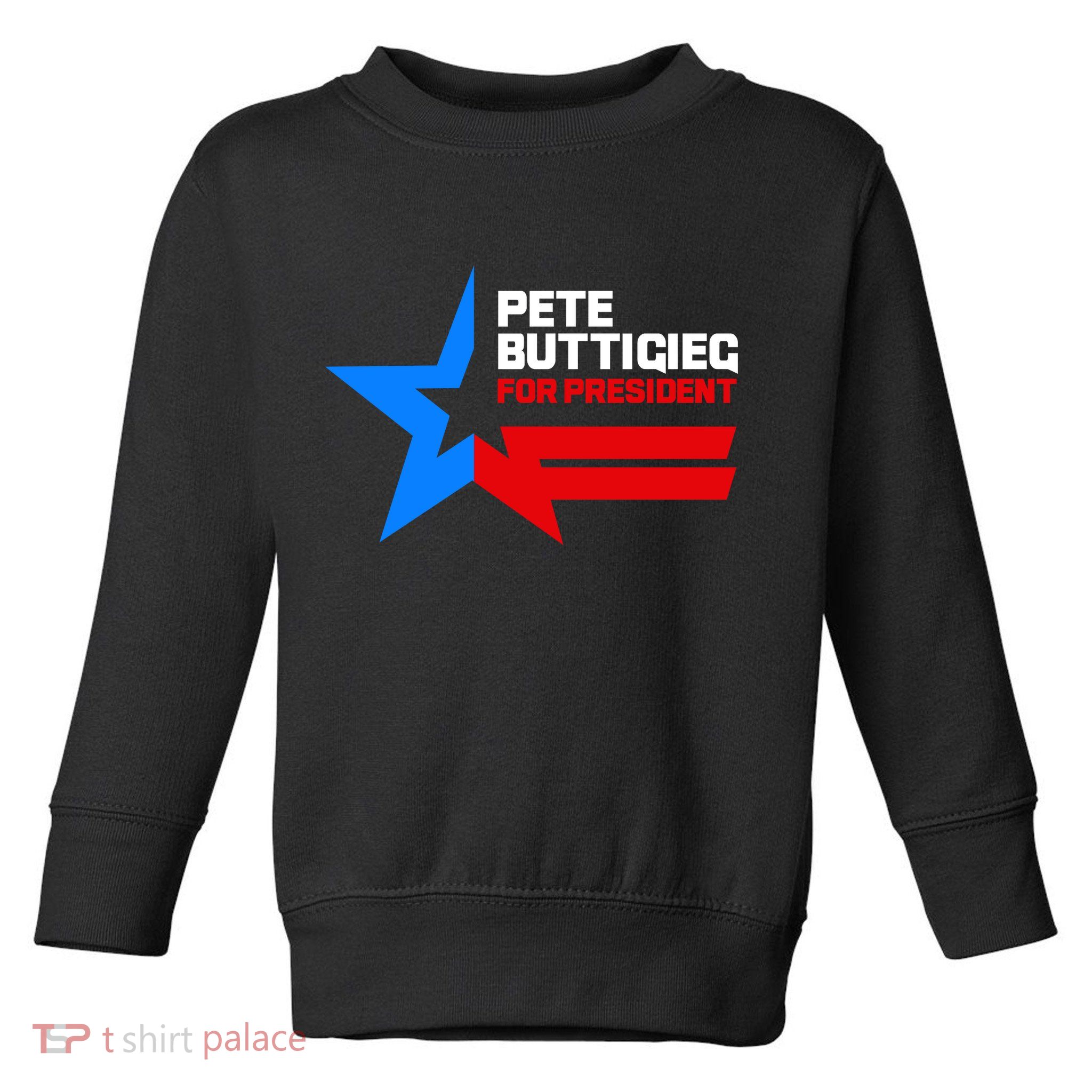Pete Buttigieg Presidential Star Toddler Sweatshirt
