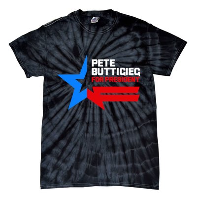 Pete Buttigieg Presidential Star Tie-Dye T-Shirt