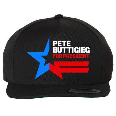 Pete Buttigieg Presidential Star Wool Snapback Cap