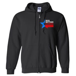 Pete Buttigieg Presidential Star Full Zip Hoodie