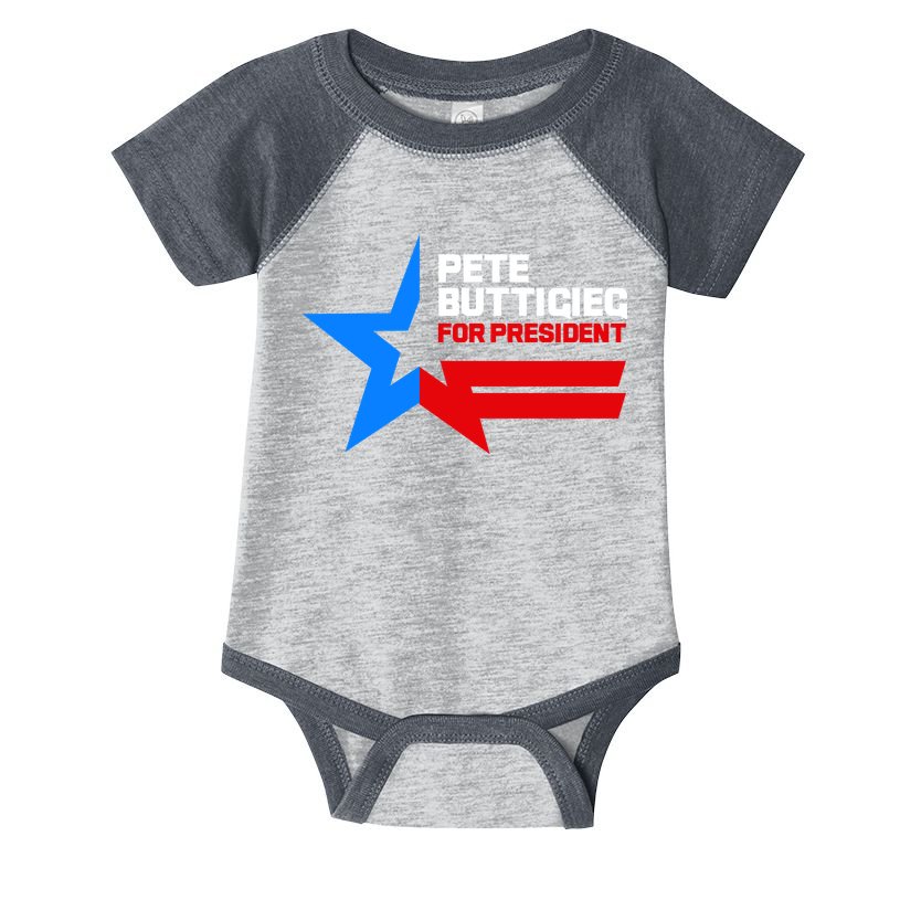 Pete Buttigieg Presidential Star Infant Baby Jersey Bodysuit