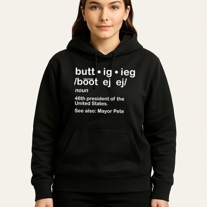 Pete Buttigieg Pronunciation Definition Hoodie