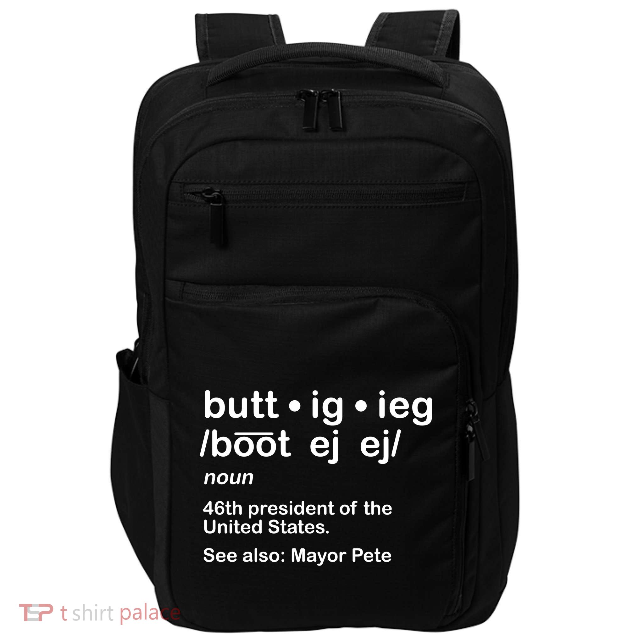 Pete Buttigieg Pronunciation Definition Impact Tech Backpack
