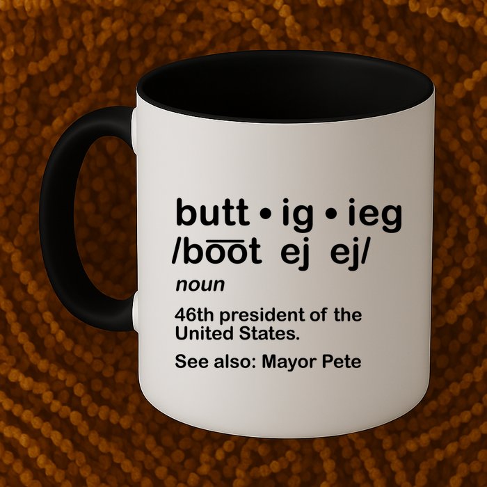 Pete Buttigieg Pronunciation Definition Mug