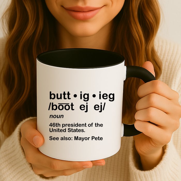 Pete Buttigieg Pronunciation Definition Mug