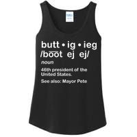 Pete Buttigieg Pronunciation Definition Ladies Essential Tank