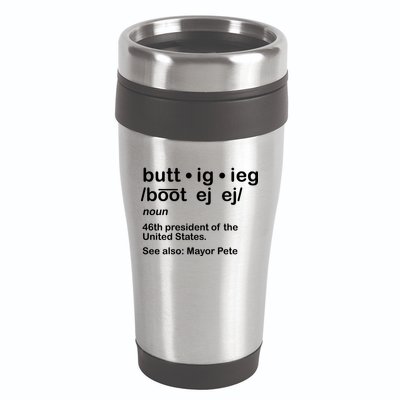 Pete Buttigieg Pronunciation Definition 16oz Travel Tumbler