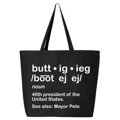 Pete Buttigieg Pronunciation Definition 25L Jumbo Tote