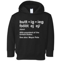 Pete Buttigieg Pronunciation Definition Toddler Hoodie