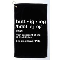 Pete Buttigieg Pronunciation Definition Golf Towel