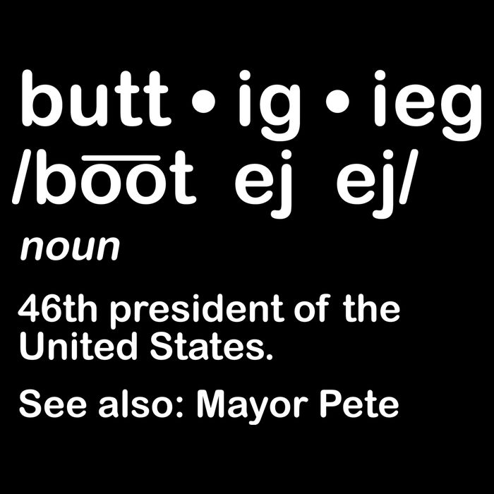 Pete Buttigieg Pronunciation Definition Womens T-Shirt