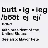 Pete Buttigieg Pronunciation Definition Garment-Dyed Sweatshirt