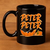 Peter Peter Pumpkin Eater 11oz C Handle Ceramic Mug