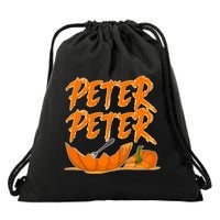 Peter Peter Pumpkin Eater Drawstring Bag