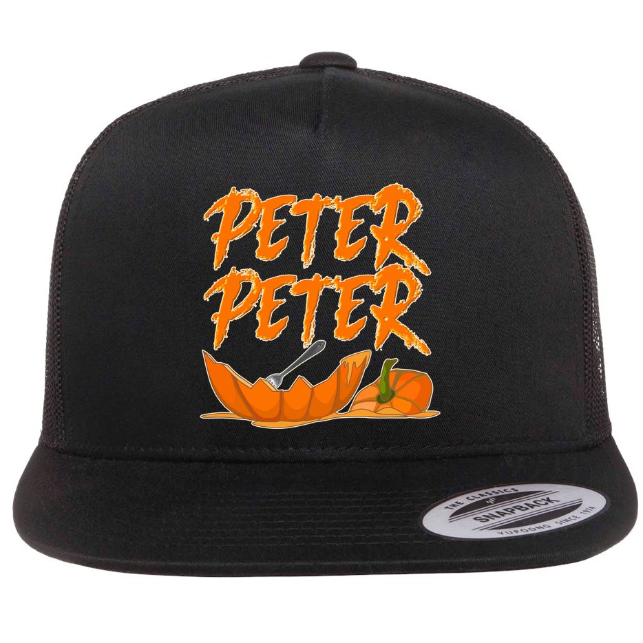 Peter Peter Pumpkin Eater Flat Bill Trucker Hat