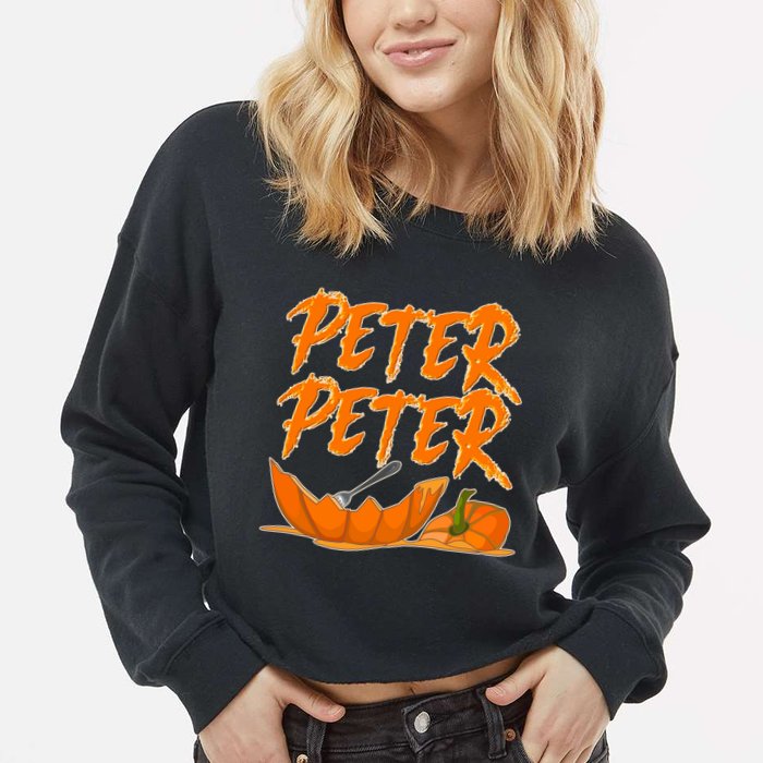 Peter Peter Pumpkin Eater Cropped Pullover Crew