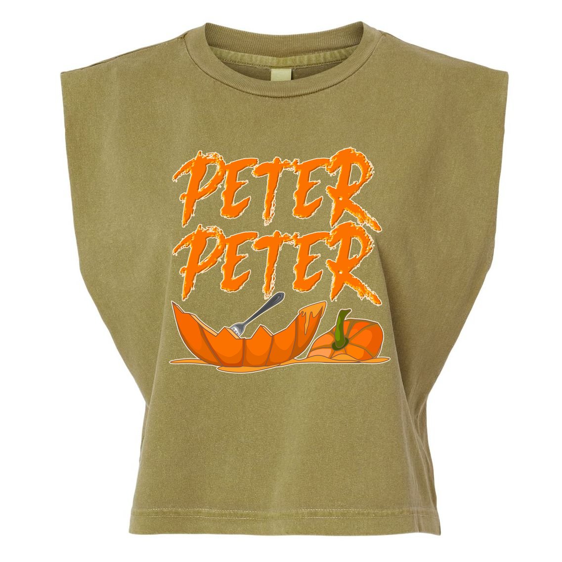 Peter Peter Pumpkin Eater Garment-Dyed Women's Muscle Tee