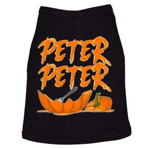 Peter Peter Pumpkin Eater- Pumpkin Face Doggie Tank